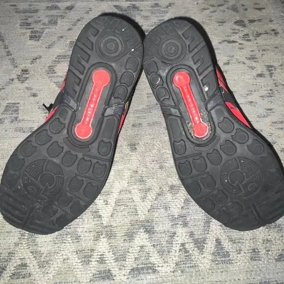 Adidas zx flux red floral sneakers women's size 7 - Picture 5 of 8